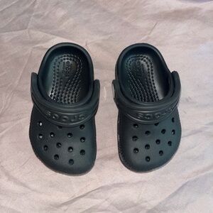 CROCS Kids' Classic Black Sandals